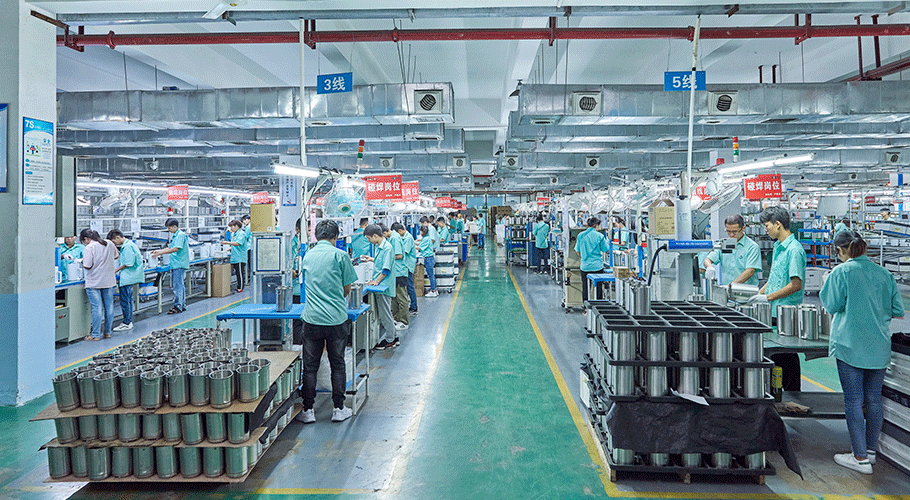 總裝車(chē)間生產(chǎn)線